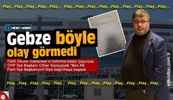 Cihan Soyluçiçek'ten AK Parti'ye itibar suikasti girişimi